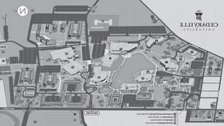 Campus Map - Grayscale